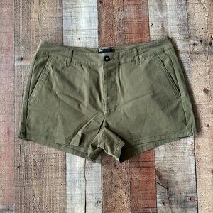 ASOS Design men’s Skinny Chino shorter shorts in khaki W34